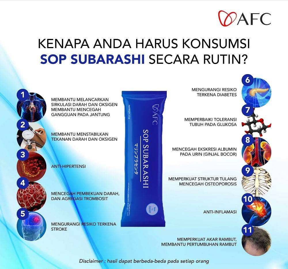 2 Jual SOP Subarashi Original BPOM